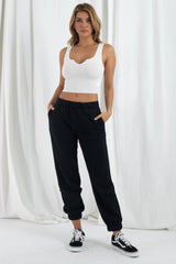 Lex Crop Top- White