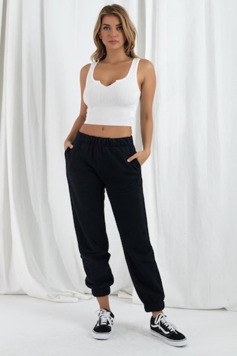 Lex Crop Top- White