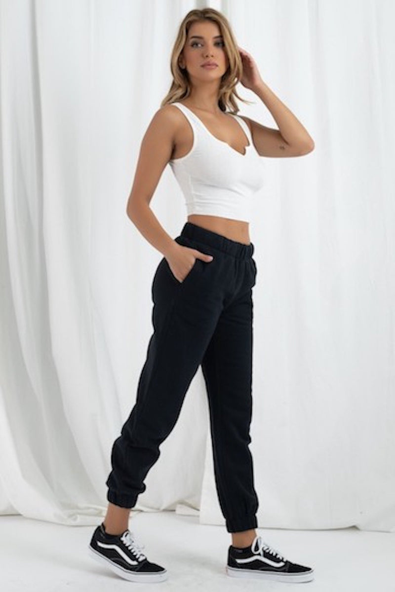 Lex Crop Top- White